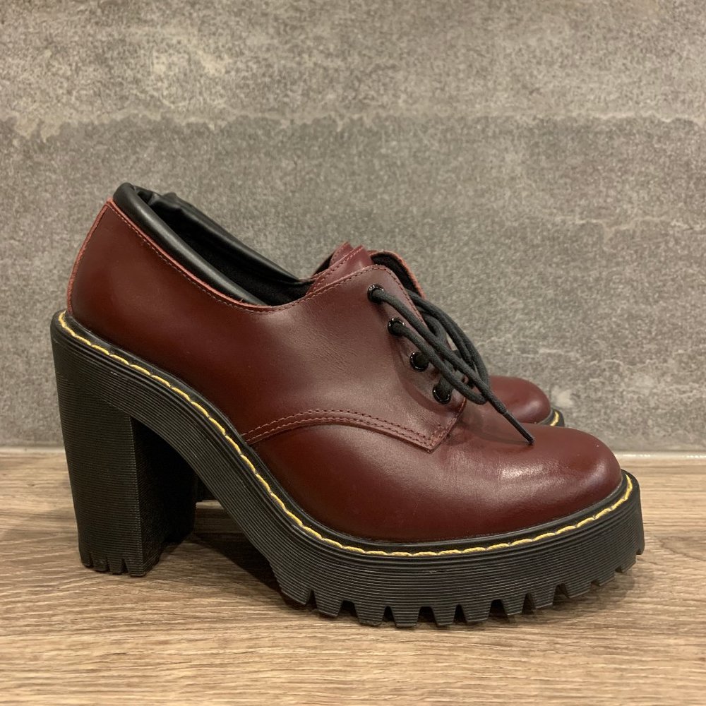 Heeled Doc Marten Boots